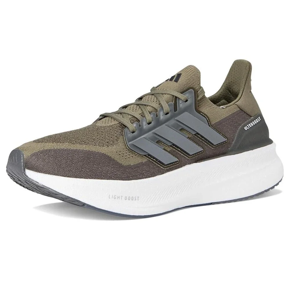 Adidas Ultraboost 5 ID8815 Sneakers Men's US 12.5 D Olive Running Shoes ZOGG3773